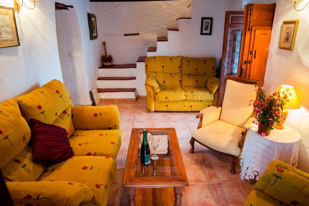Casa Del Algarrobo Villa Canillas de Aceituno Bagian luar foto
