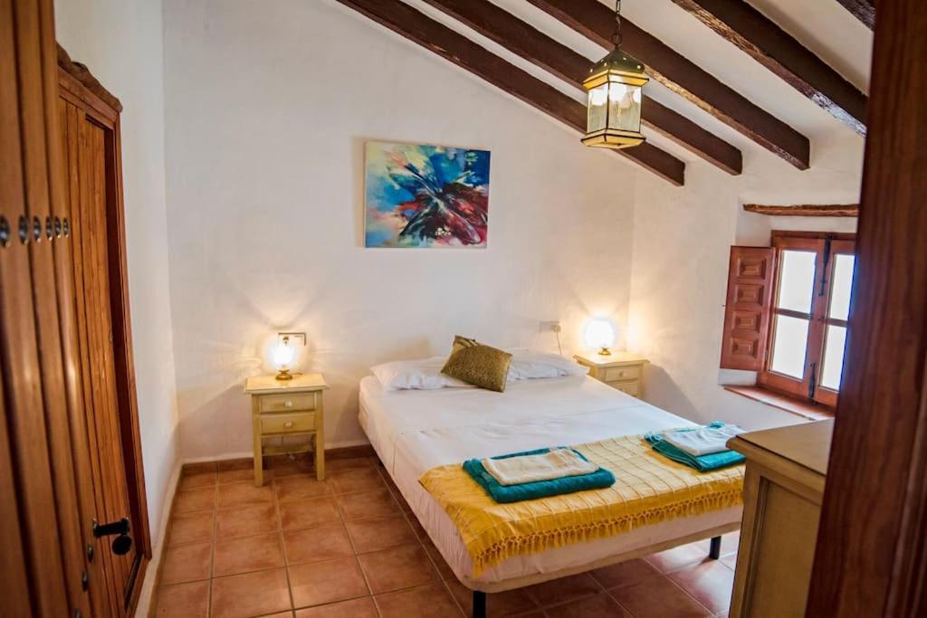 Casa Del Algarrobo Villa Canillas de Aceituno Bagian luar foto
